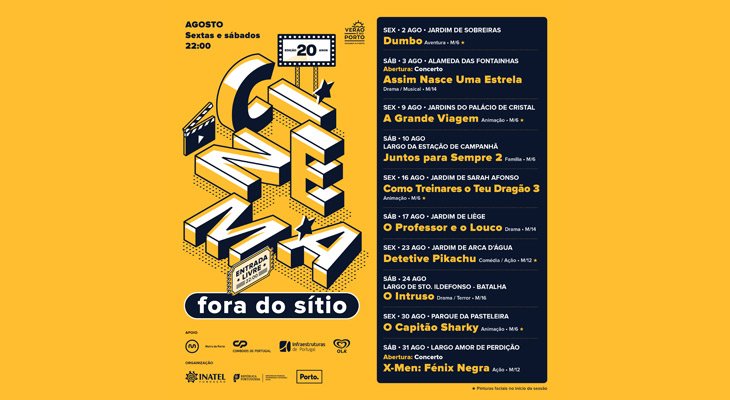 Cinema Fora do Sítio na Estação da Campanhã